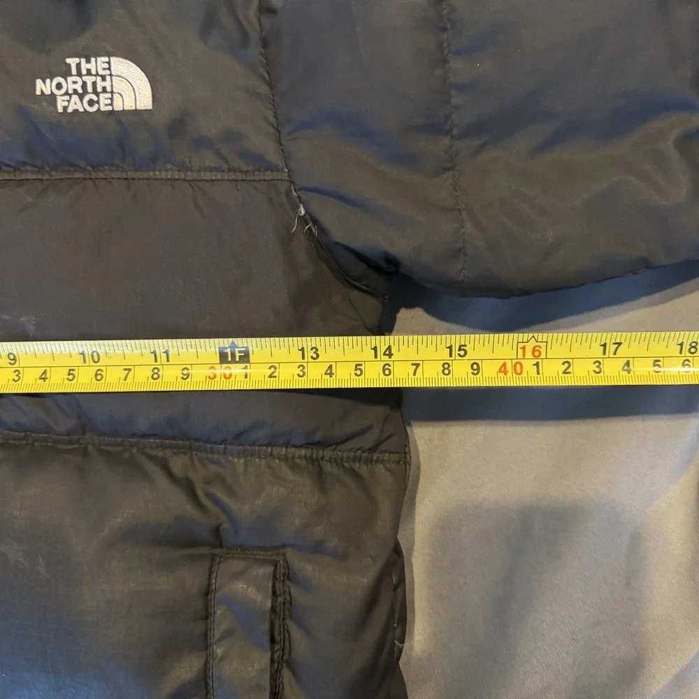 Boys 4t The North Face 550 Down Hooded Winter Jacket Reversible Black